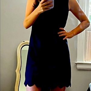 Navy Blue XS Monteau dress above the knee